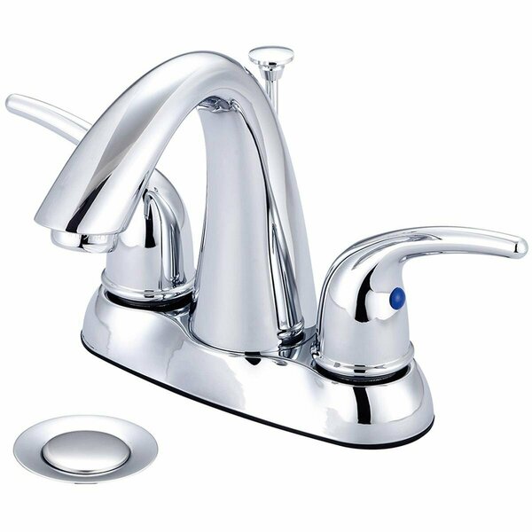 Kd Etagere Two Handle Lavatory Faucet - Chrome KD3132666